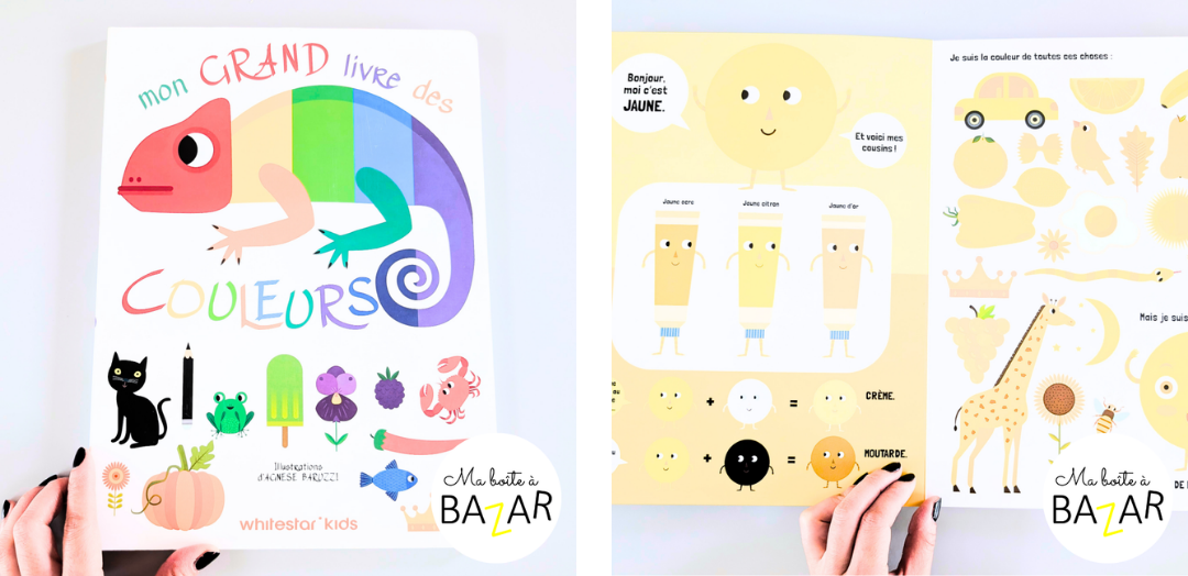 Livres jeunesse pour apprendre les couleurs en maternelle